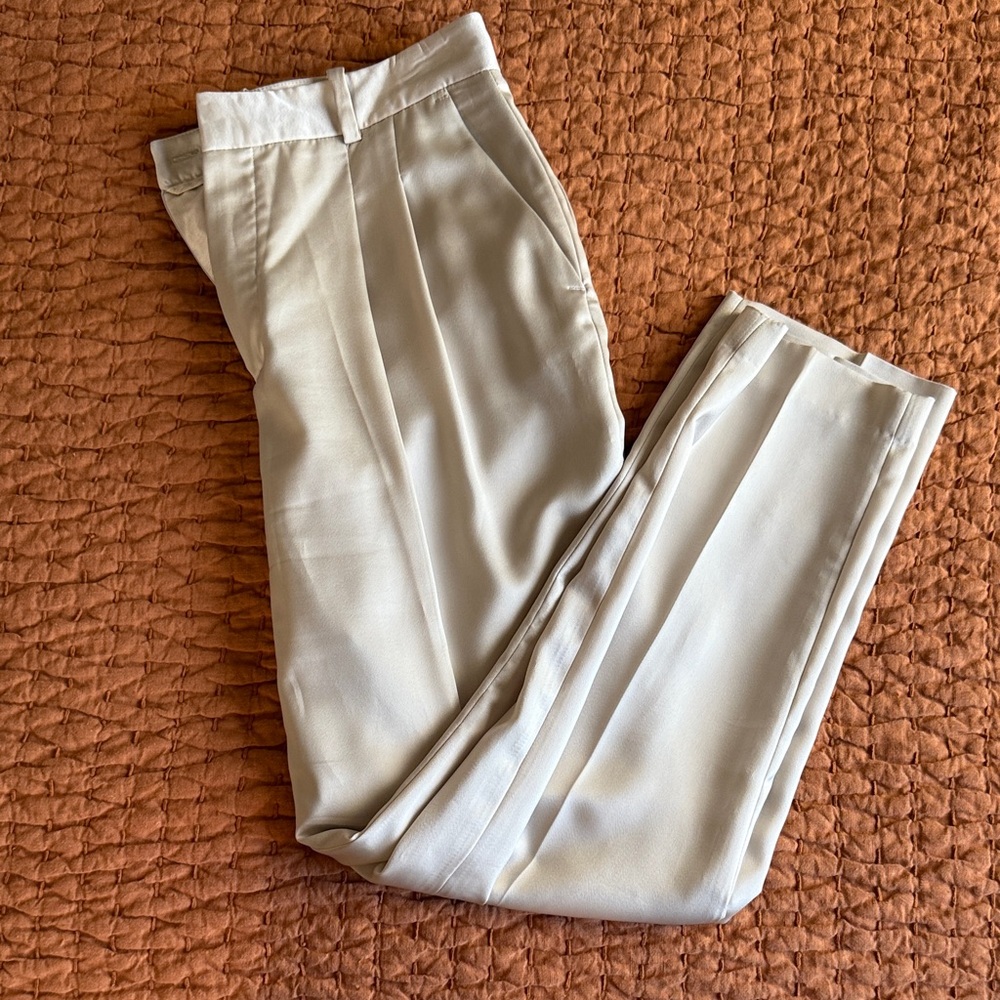 Zara Women's Cream Trousers